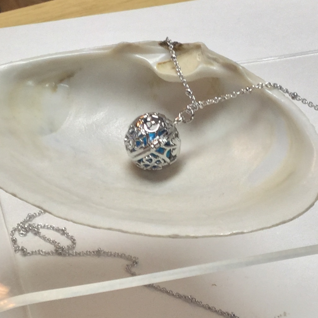 Silver Diffuser Turquoise